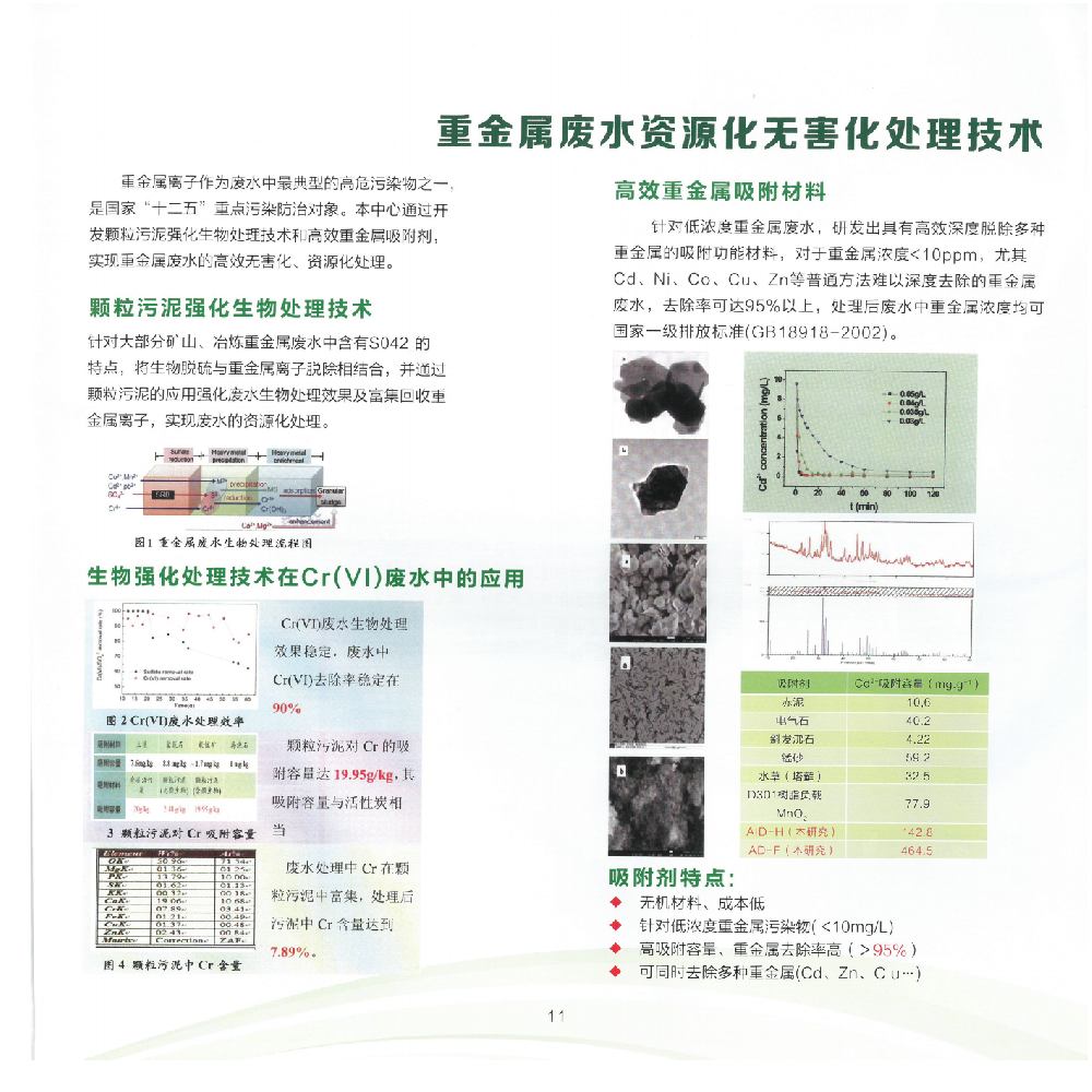 重金属废水资源化无害化处理技术